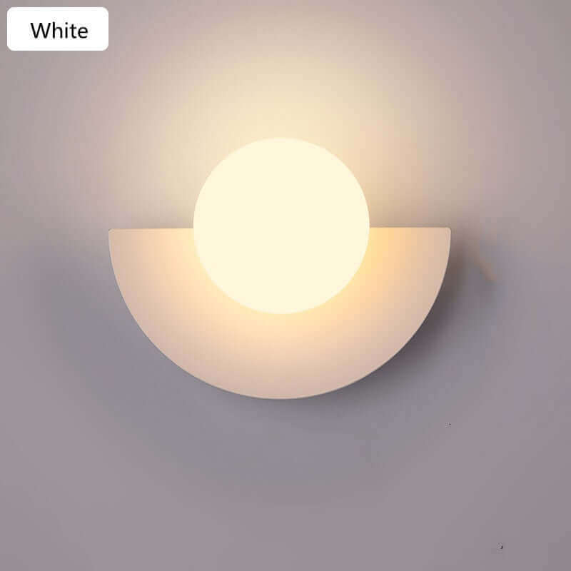 BowLift | Half Moon Metal Wall Light. Available in 2 different sizes and various colors.