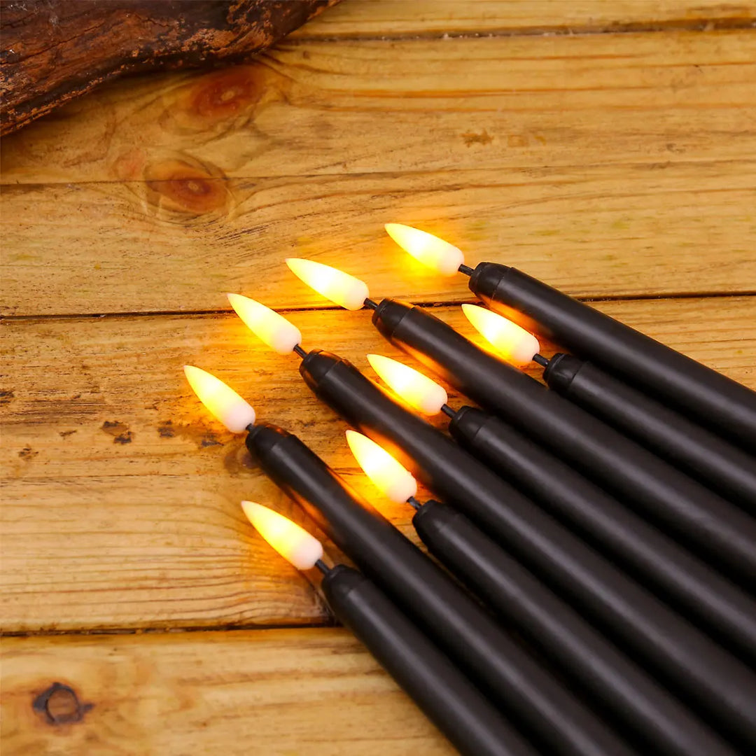 BowLift | LED candles with flame effect for Halloween decoration