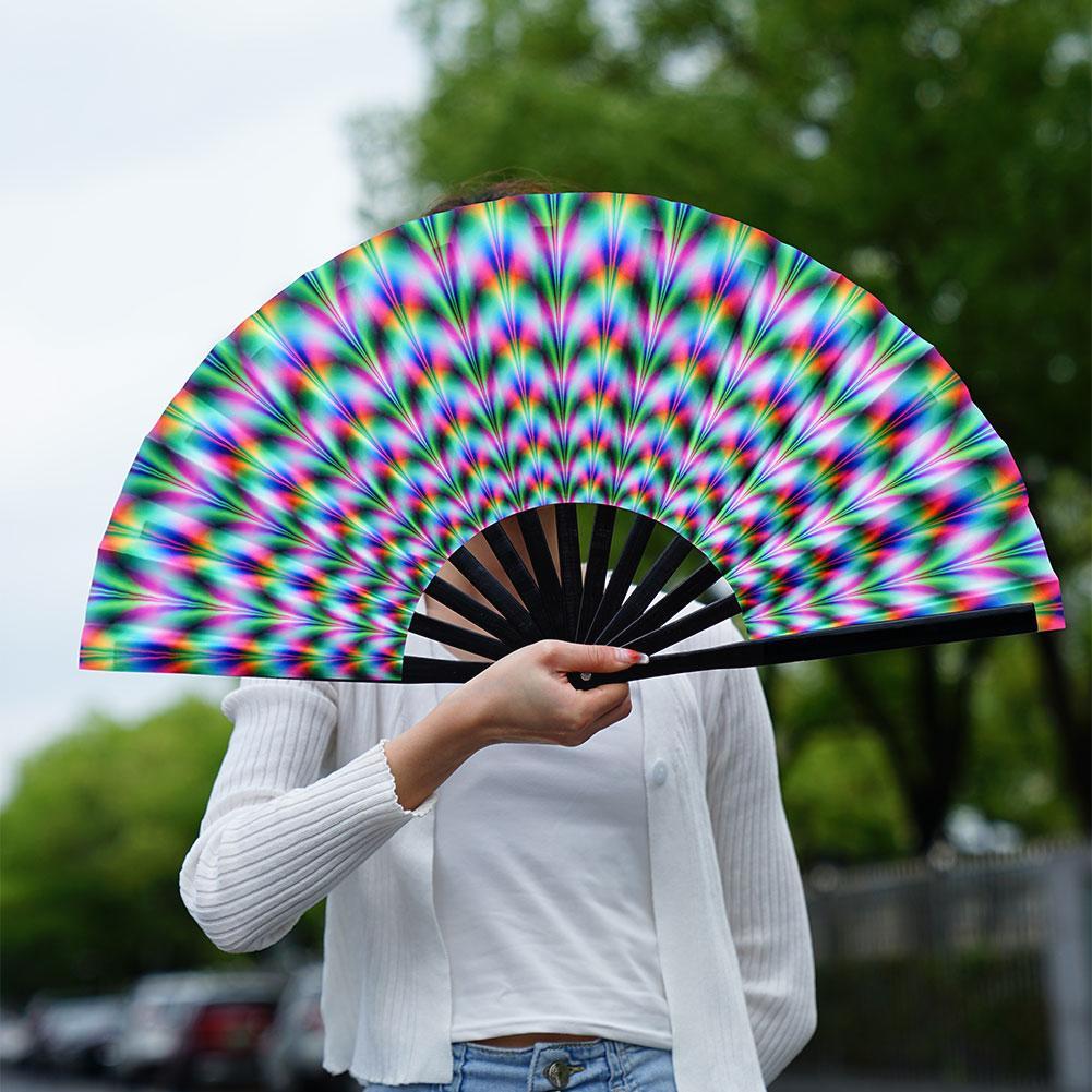 BowLift | Reflective Japanese Style Folding Hand Fan