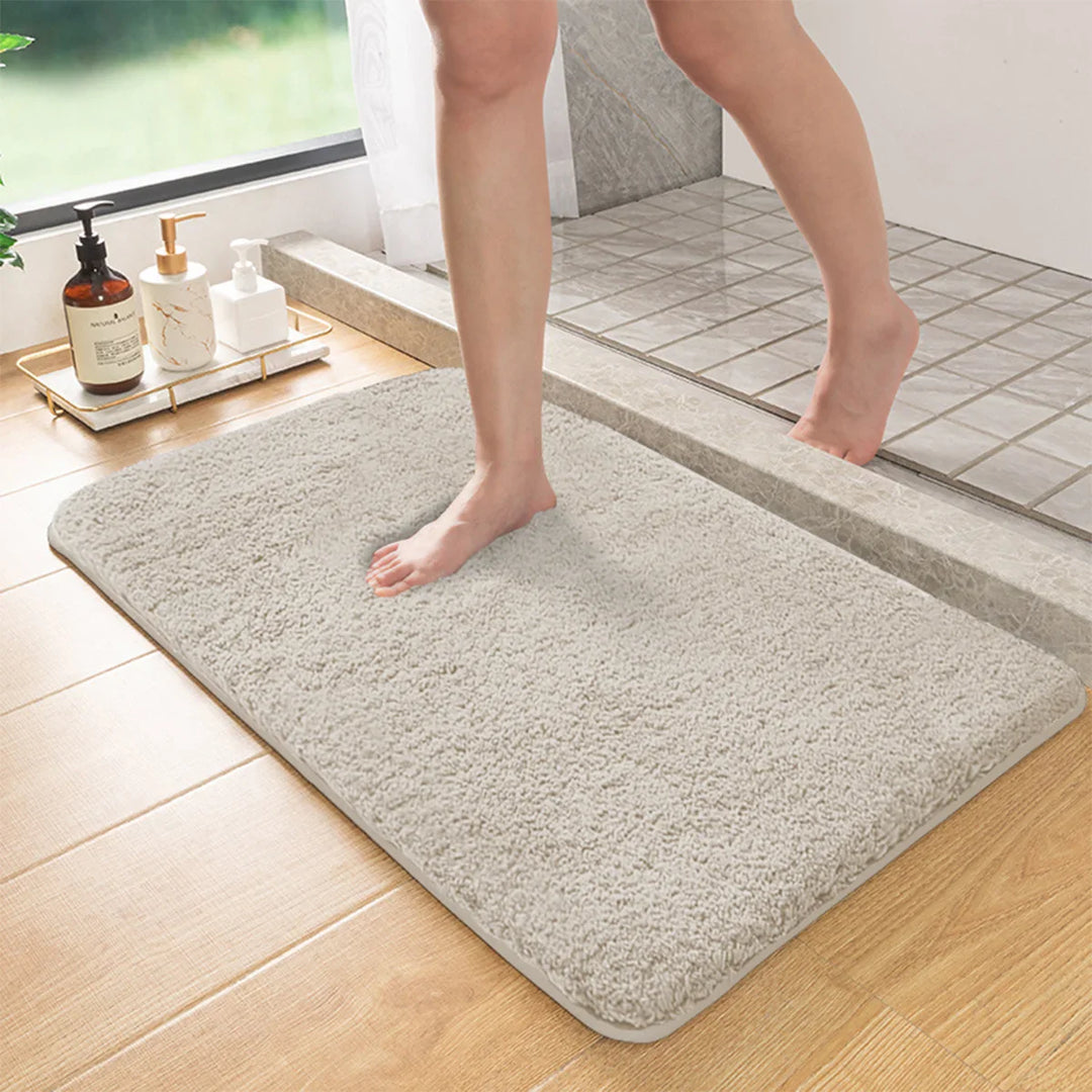 BowLift | Softura | Fluffy Bath Mat | Absorbent & Nonslip