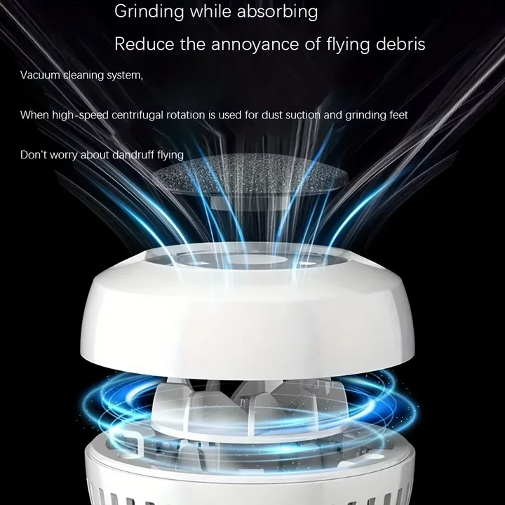 BowLift | Rechargeable Electric Foot Grinder - Smooth Feet Anytime, Anywhere