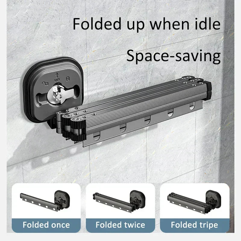 BowLift | WallDry Flex – Foldable Wall-Mounted Clothes Dryer for Space-Saving Laundry