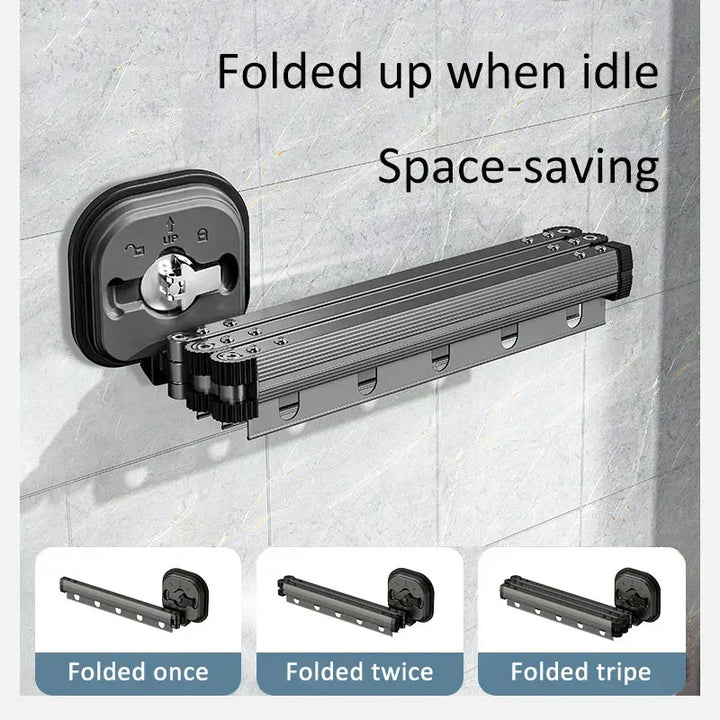 BowLift | WallDry Flex – Foldable Wall-Mounted Clothes Dryer for Space-Saving Laundry