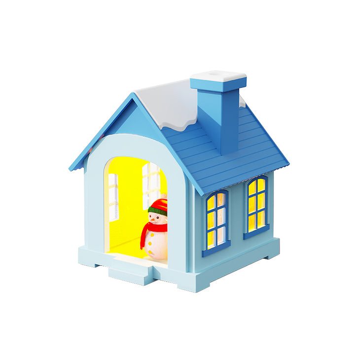Christmas Snow House USB Mini Humidifier