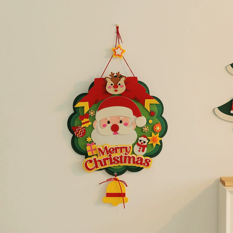 DIY Thickened Felt Christmas Tree Kit