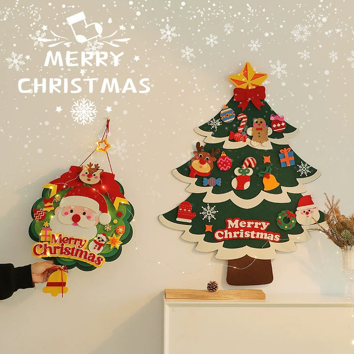 DIY Thickened Felt Christmas Tree Kit