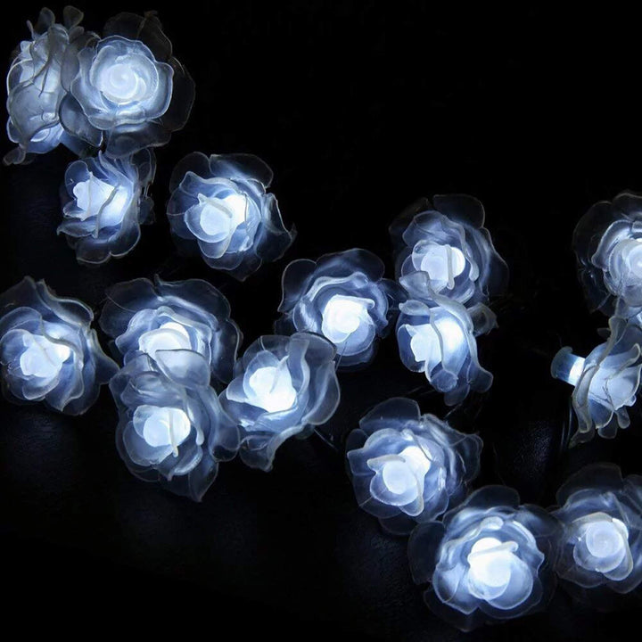 BowLift | Solar Rose String Lights Outdoor Waterproof LED Decorative String Lights