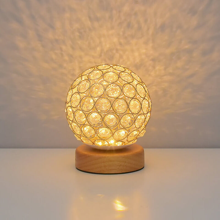 BowLift | Modern Minimalistic Round USB Rechargeable LED Night Light Table Lamp