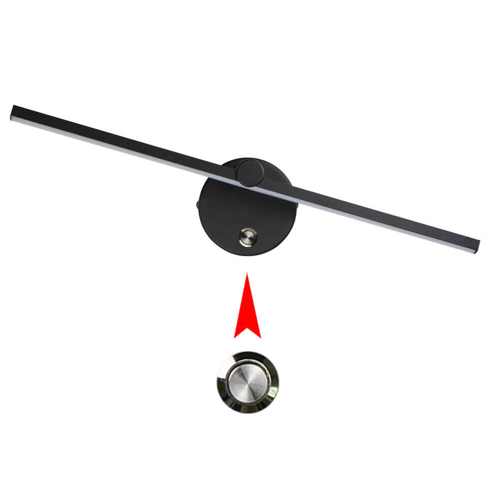 BowLift | Nordic Minimalist Aluminium Long Bar Switch LED Mirror Wall Light Lamp