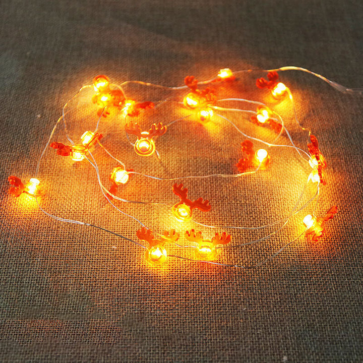 BowLift | Christmas Elk Snowman Decoration LED Copper Wire String Lights