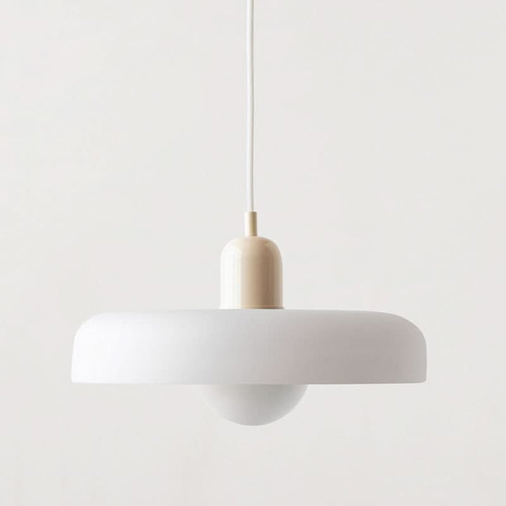 BowLift | Bauhaus Colored Glass Pendant Light
