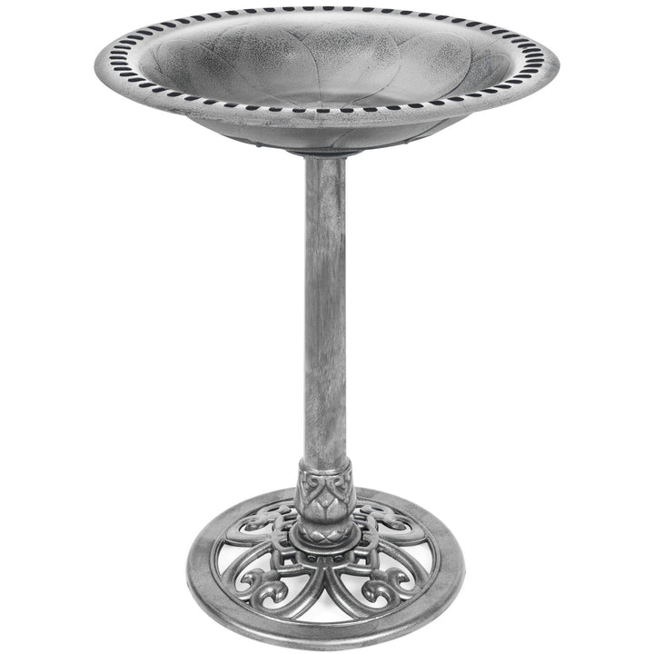 BowLift | Birdbath for the garden with Fleur-de-Lis decoration