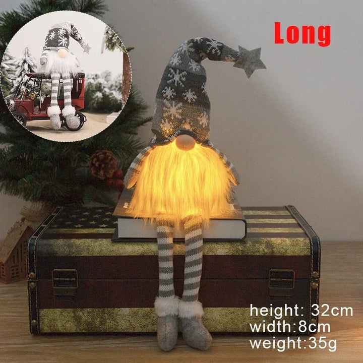 BowLift | Soft Plush Gnome with Gentle LED Lighting