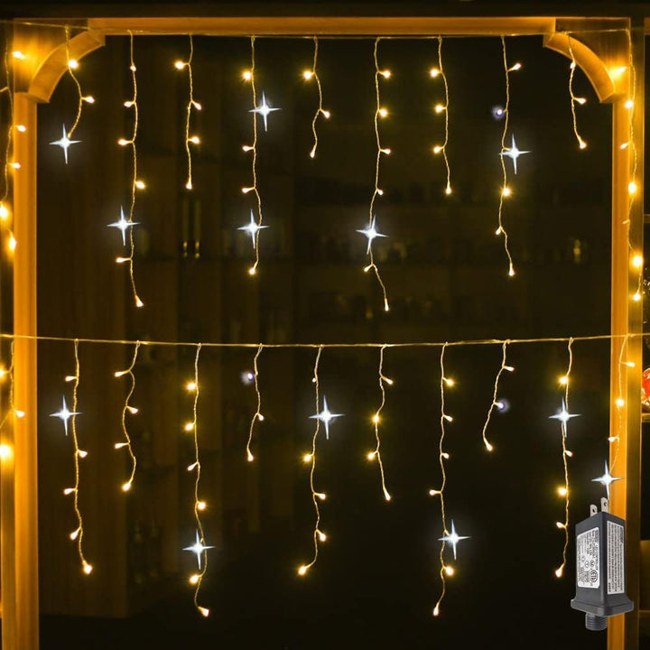 BowLift | LED Curtain String Lights for Magical Holiday Decoration