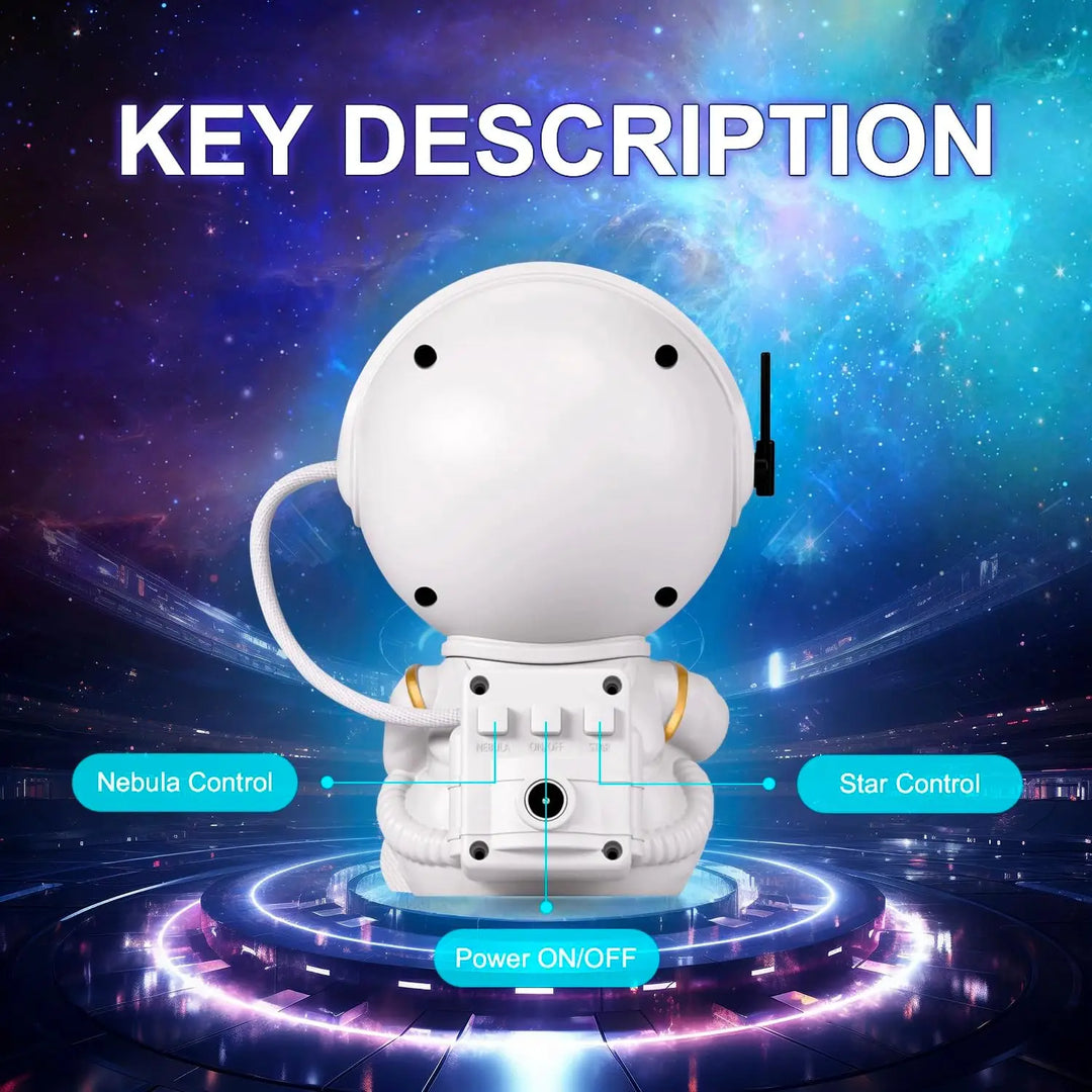 BowLift | Astronaut Star Light Projector