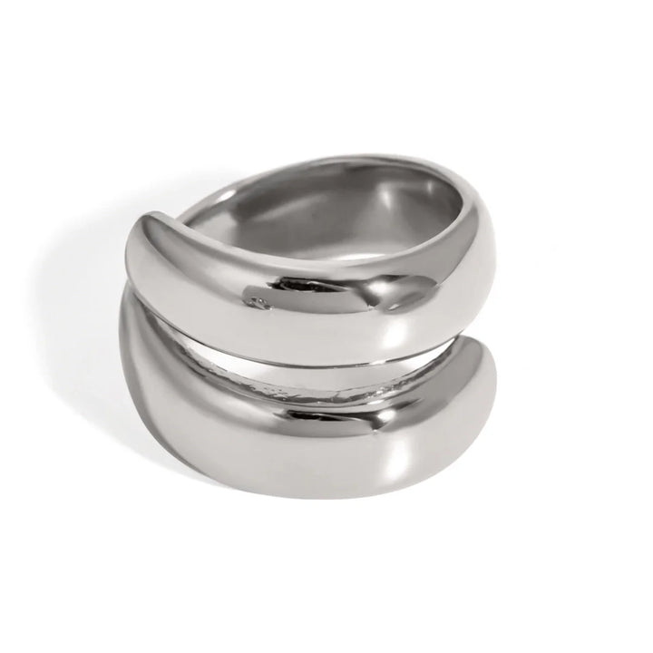 BowLift | 18k Modern Wrap Around Flat Ring