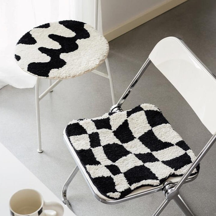 Wavy Grid Seat Cushion | Bowlift