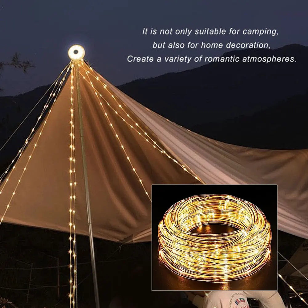 BowLift | Star String USB Rechargeable Camp String Lights