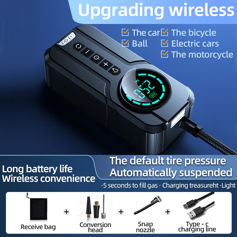 BowLift | CarBoost Smart Digital Tire Inflator