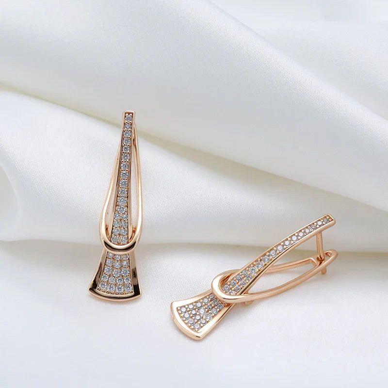BowLift | Classy Layered Diamond Accented Earrings