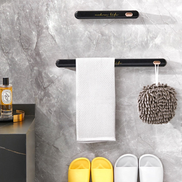 BowLift | Towel Bar Space Saving Bathroom Holder