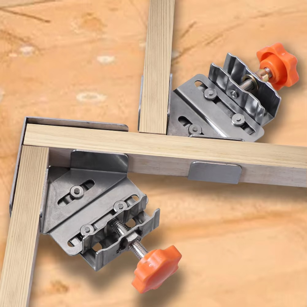 BowLift | Precision 90° Stainless Steel Corner Clamp for Woodworking