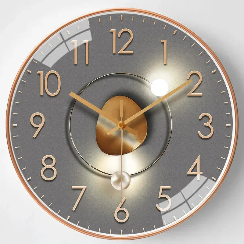 BowLift | SilentTime – Digital Wall Clock in Classic Style
