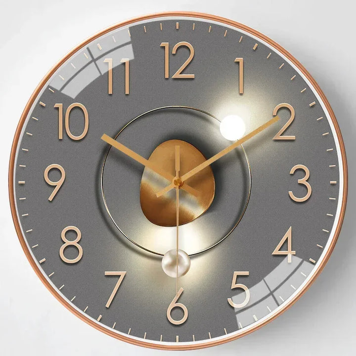 BowLift | SilentTime – Digital Wall Clock in Classic Style