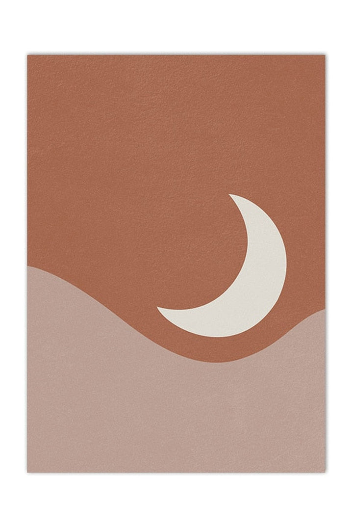 Academy Abstract Landscape Canvas | Bowlift