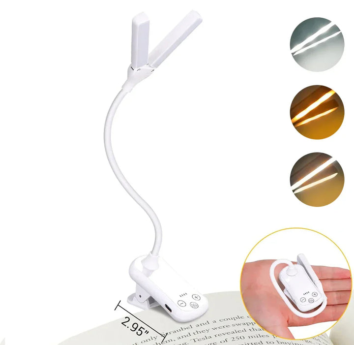 BowLift | LED rechargeable reading lamp with touch control | Autumn lighting - Nellie