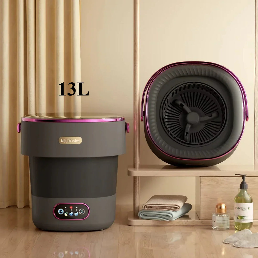 Foldable Portable Washing Machine for Travel and Small Spaces, 2.1–4.5 kg