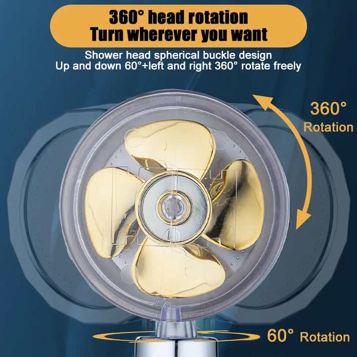 BowLift | Turbocharged  Rotating Shower