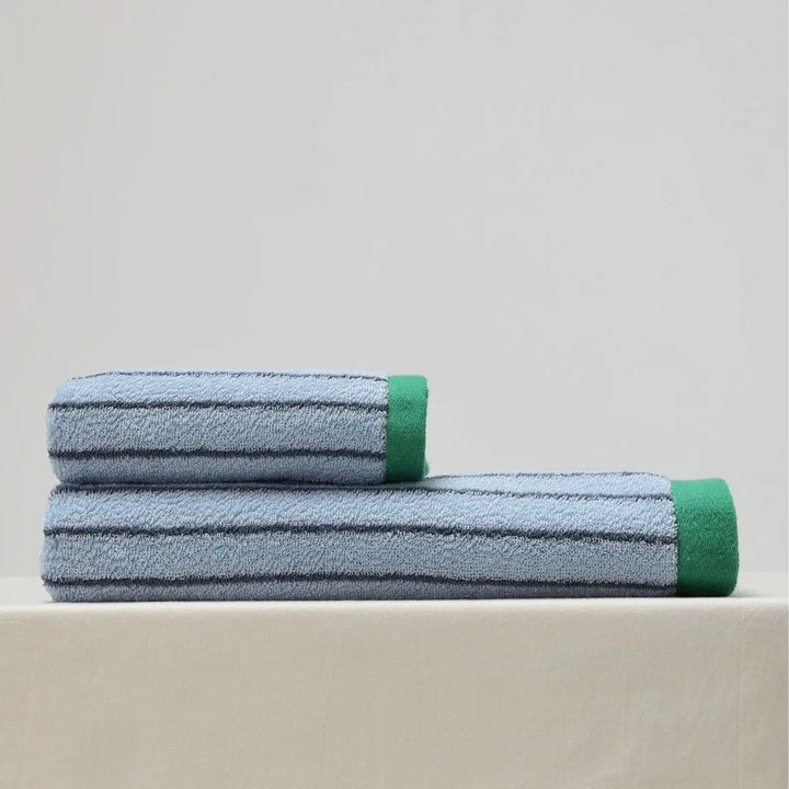 Stripe Pattern Cotton Towel | Bowlift