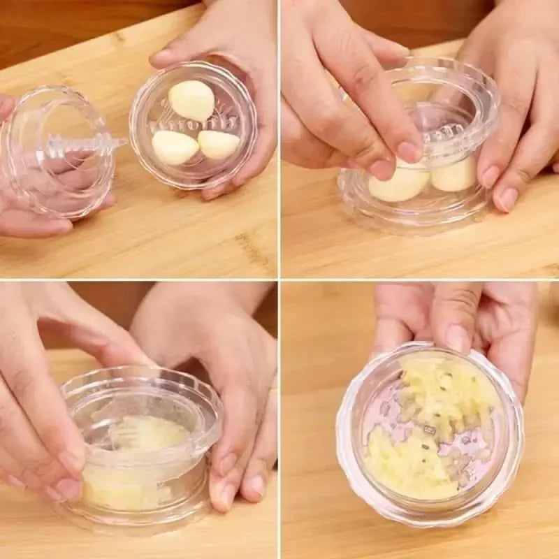 BowLift | Twistico Garlic Chopper | Manual & Multifunctional | Compact & Practical | Ø 7.5 cm