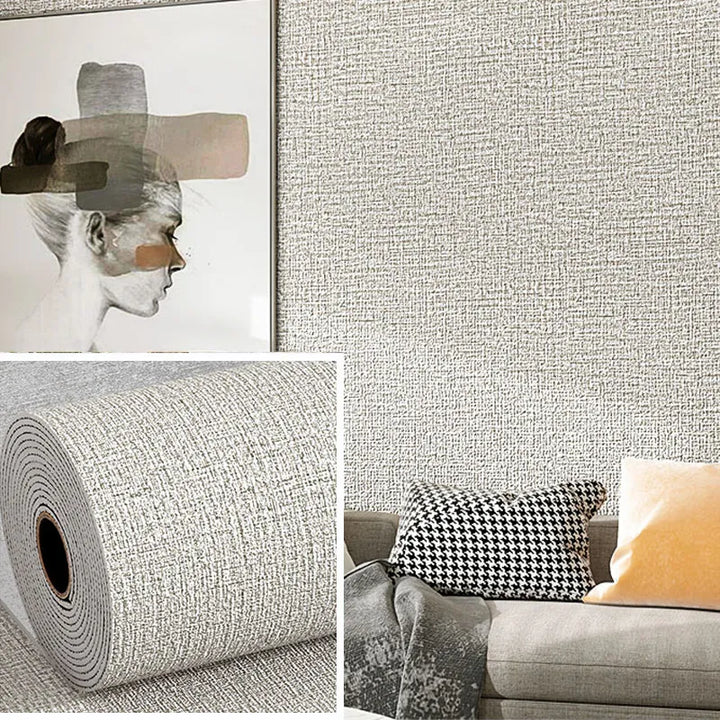 BowLift | 3D Linen Self-Adhesive Waterproof Wall Sticker