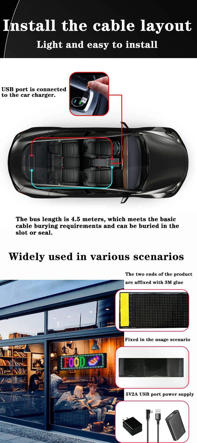 BowLift | LED Pixel Display Panel