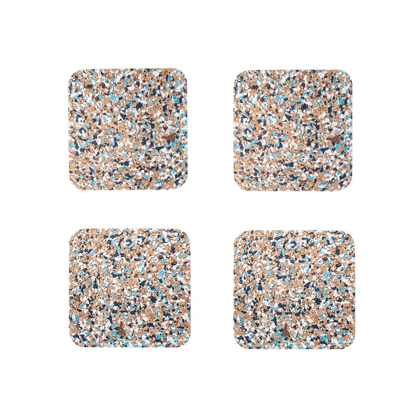 BowLift | Colorful Cork Cup Coaster
