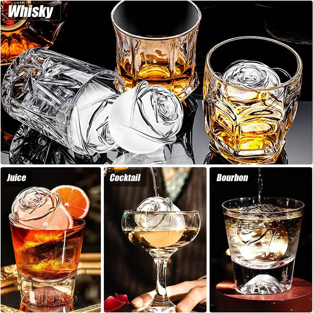 BowLift | 3D Rose Ice Cube Trays