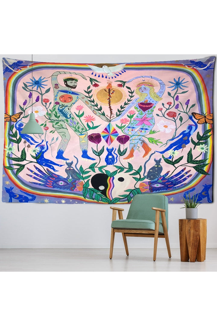 True Love Trippy Tapestry | Bowlift