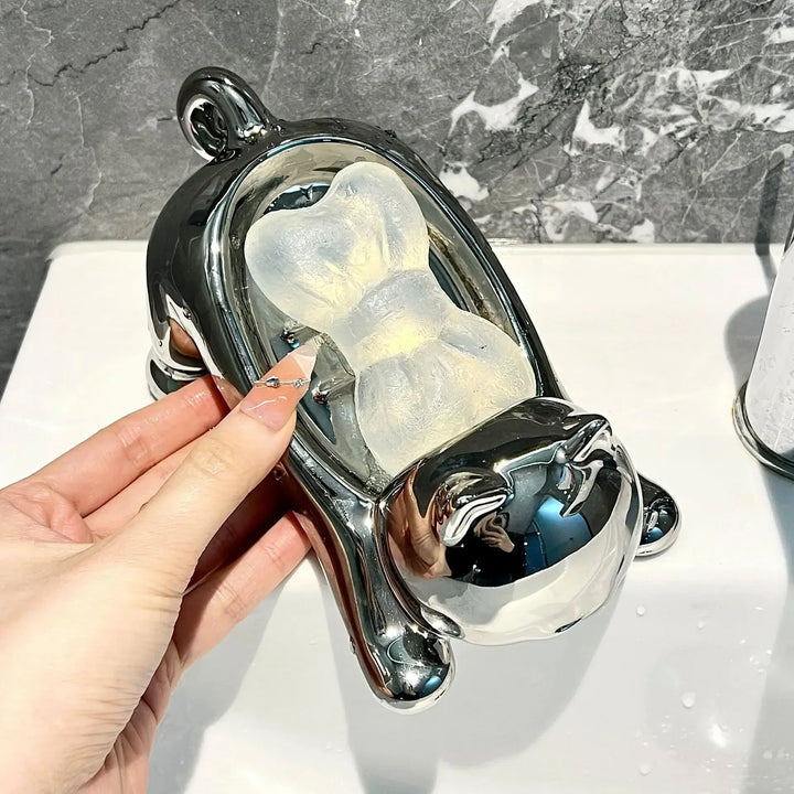 BowLift | Stretching Cat Soap Tray