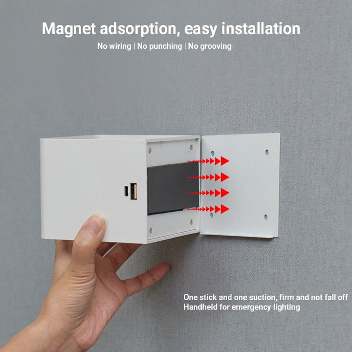BowLift | Cube-Delight - The wireless and luxurious wall lamp!