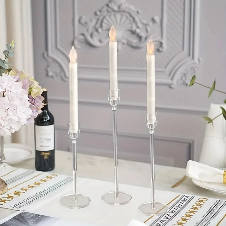 BowLift | LumenAcry Acrylic Candle Holder Set (3-piece)