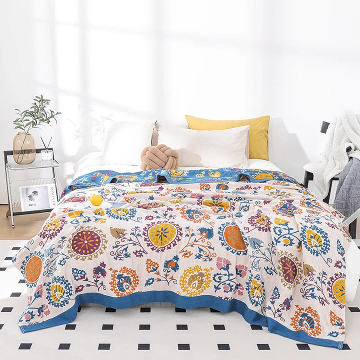 BowLift | BohemiaCotton – Soft & Cooling 100% Cotton Blanket