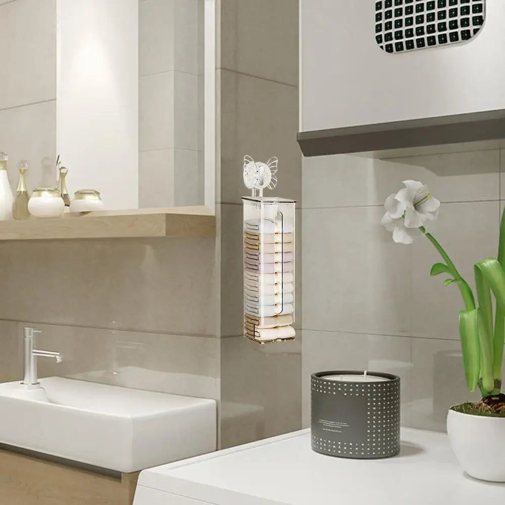 BowLift | Transparent Multifunctional Wall-Mounted Sock Organizer
