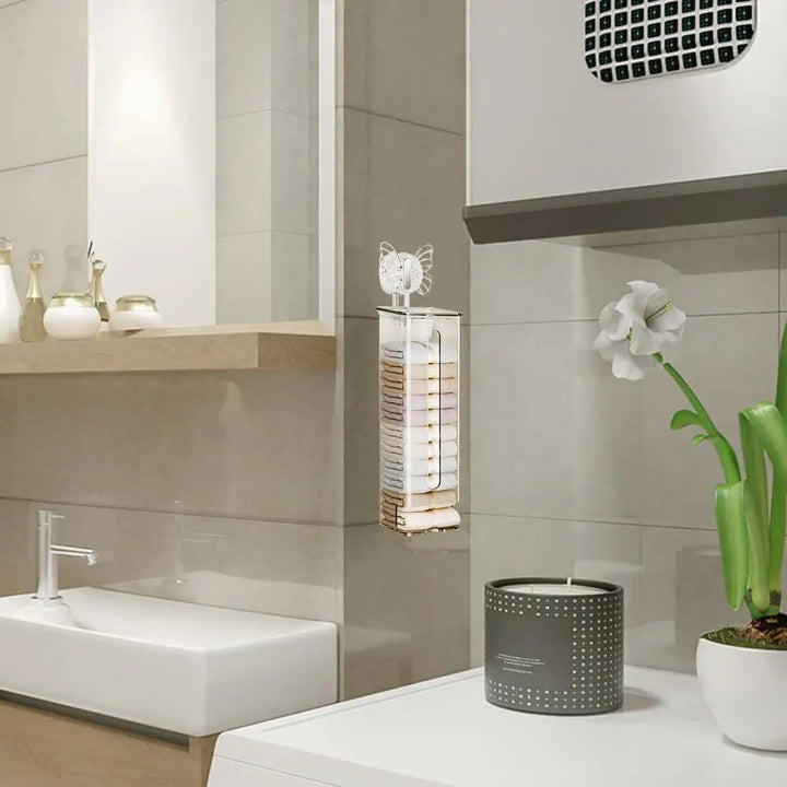 BowLift | Transparent Multifunctional Wall-Mounted Sock Organizer