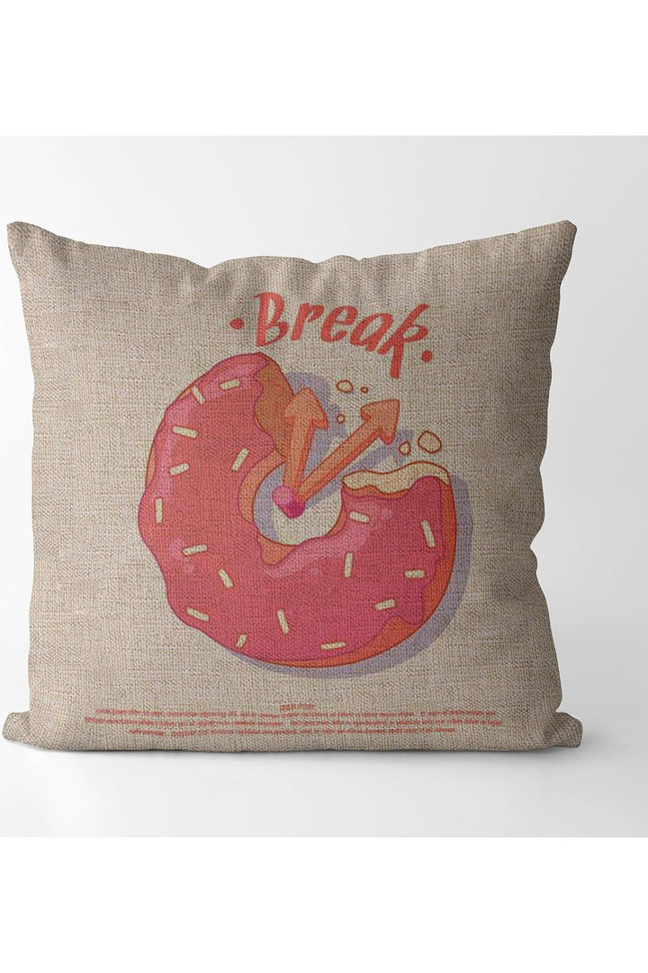 Rosa Quadrat Decorative Pillowcase | Bowlift