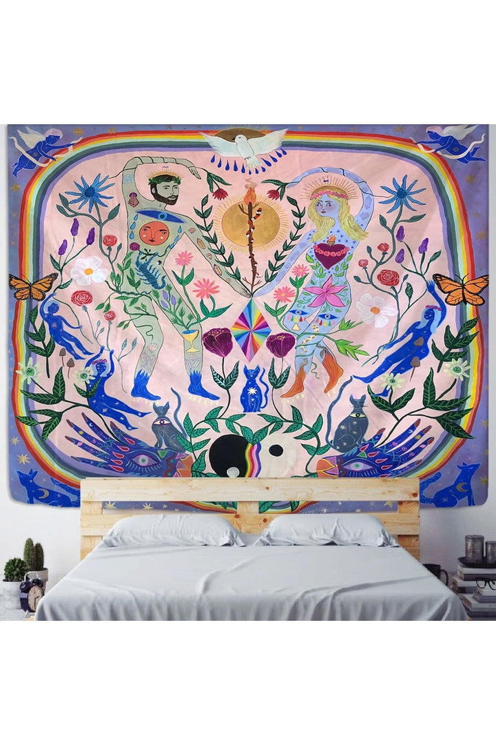 True Love Trippy Tapestry | Bowlift