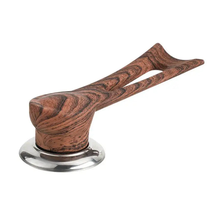 BowLift | Replacement handle for pot lid – wood design with stainless steel base