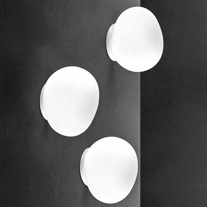 BowLift | VivaGlow – Elegant White Ceiling Lamp for Modern Interiors