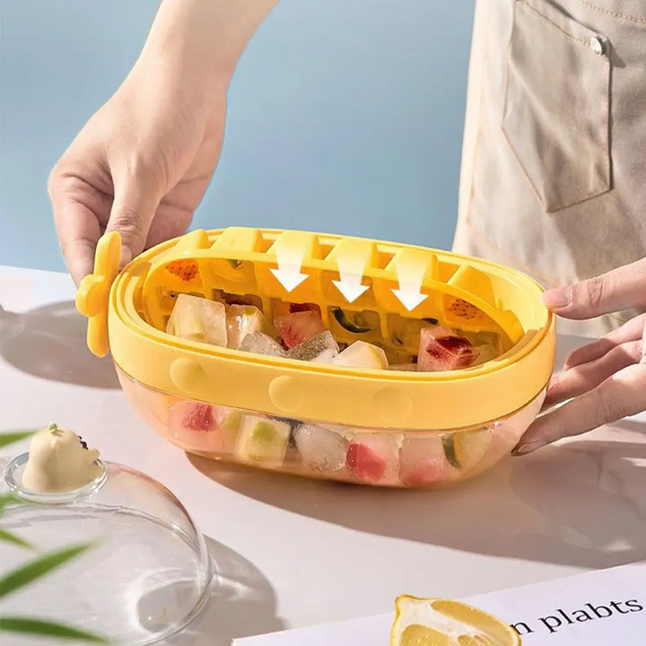 BowLift | Cute Cartoon Rotating Knob Ice Cube Tray